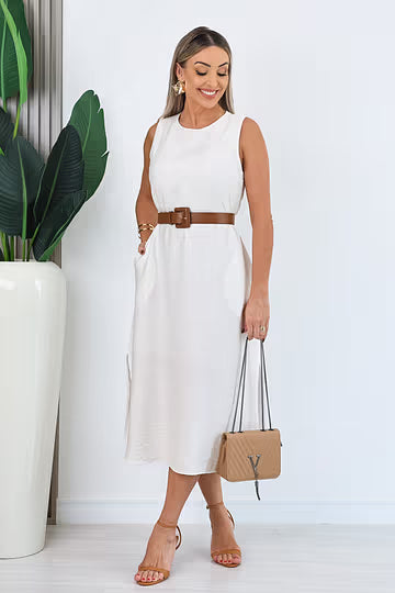 VESTIDO LONGUETE IVE - OFF